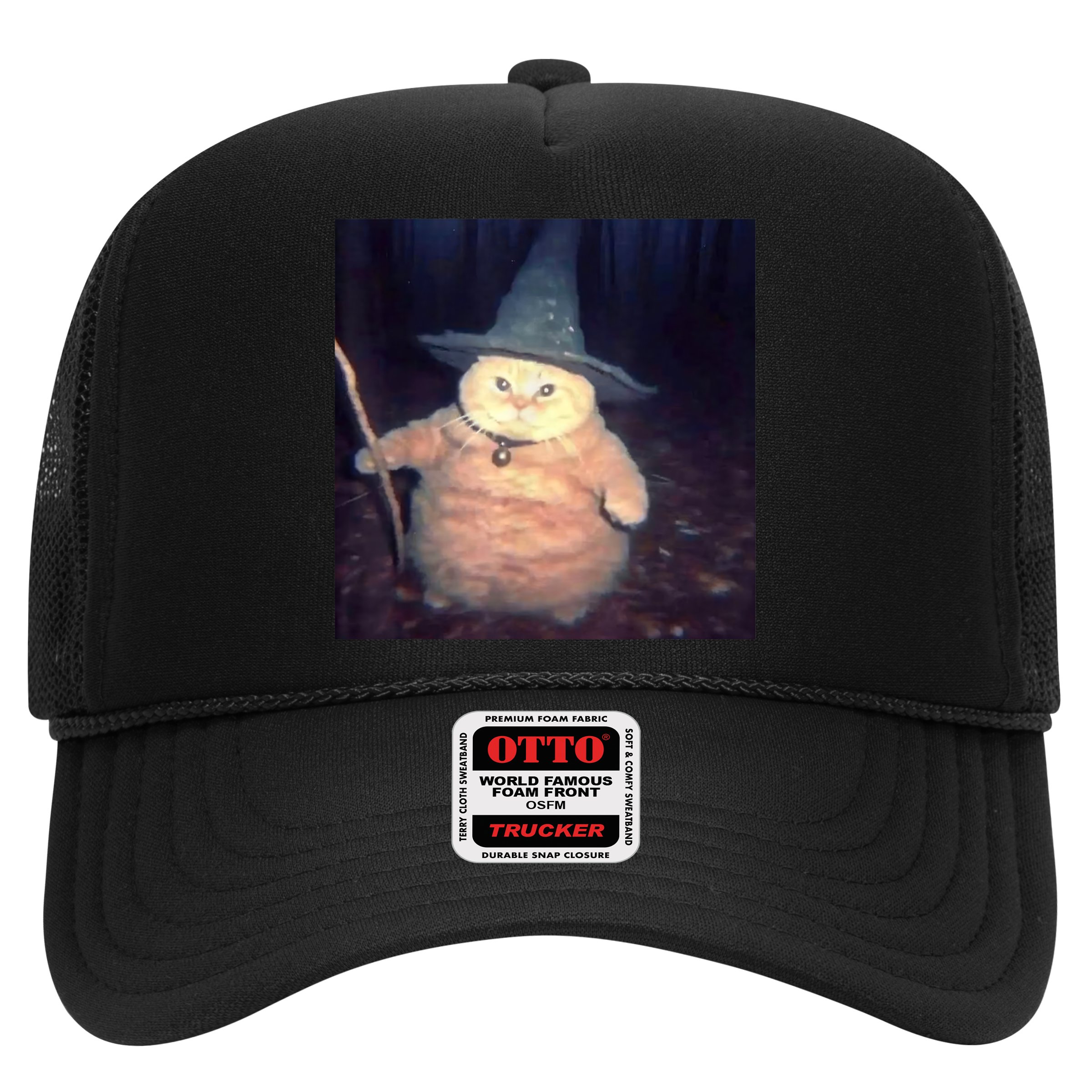 Cheeseball The Wizard Cat Meme Hat