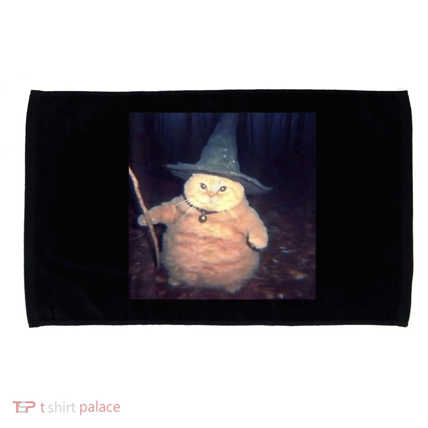 Cheeseball The Wizard Cat Meme Microfiber Hand Towel