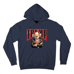 Cowboy Trump Western Trump Hoodie