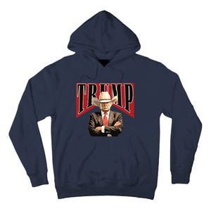 Cowboy Trump Western Trump Tall Hoodie