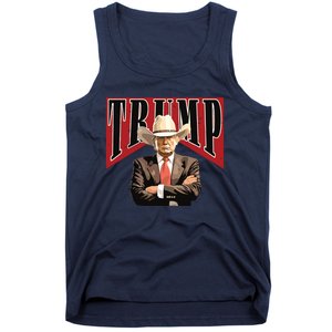 Cowboy Trump Western Trump Tank Top