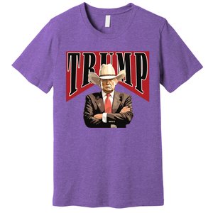 Cowboy Trump Western Trump Premium T-Shirt