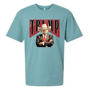 Cowboy Trump Western Trump Sueded Cloud Jersey T-Shirt