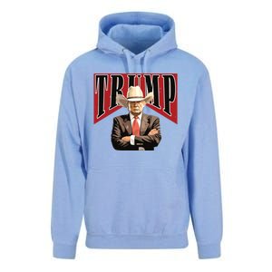 Cowboy Trump Western Trump Unisex Surf Hoodie