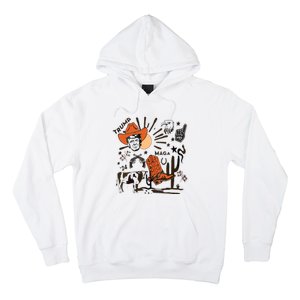 Cowboy Trump Western Trump Hoodie