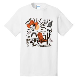 Cowboy Trump Western Trump Tall T-Shirt