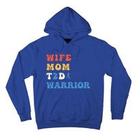 Cool T2d Warrior Type 2 Diabetes Mom Wife Diabetes Awareness Gift Hoodie