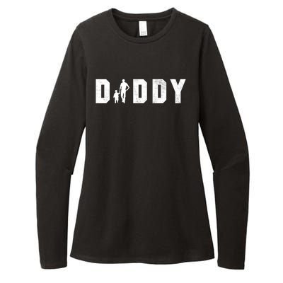 Cute The Word Daddy Gift Womens CVC Long Sleeve Shirt