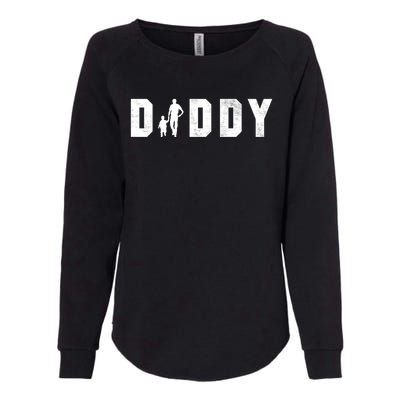 Cute The Word Daddy Gift Womens California Wash Sweatshirt