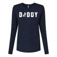 Cute The Word Daddy Gift Womens Cotton Relaxed Long Sleeve T-Shirt