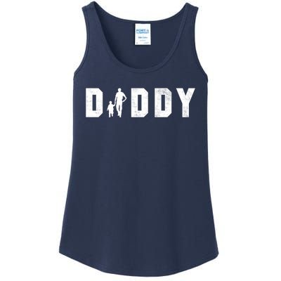 Cute The Word Daddy Gift Ladies Essential Tank