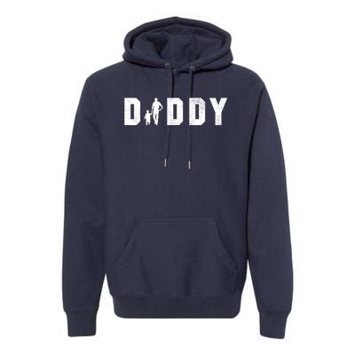 Cute The Word Daddy Gift Premium Hoodie