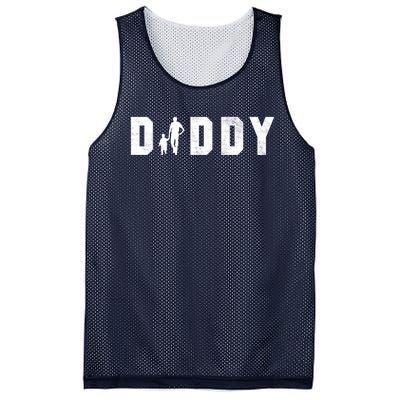 Cute The Word Daddy Gift Mesh Reversible Basketball Jersey Tank