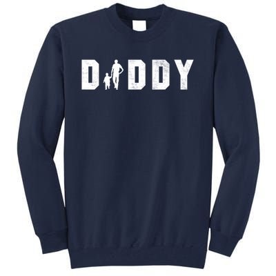 Cute The Word Daddy Gift Tall Sweatshirt