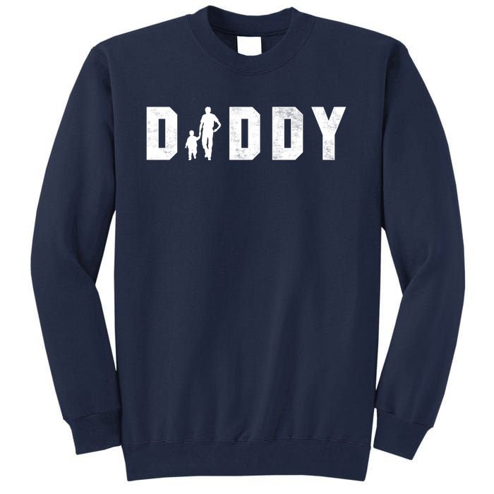 Cute The Word Daddy Gift Tall Sweatshirt