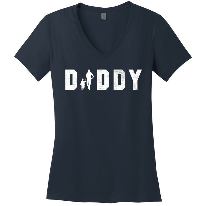 Cute The Word Daddy Gift Women's V-Neck T-Shirt