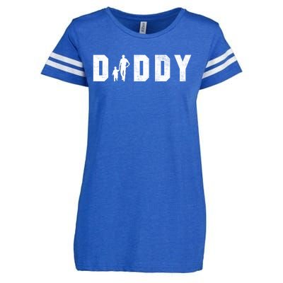 Cute The Word Daddy Gift Enza Ladies Jersey Football T-Shirt