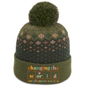 Changing The World One P.honeme At A Time The Baniff Cuffed Pom Beanie