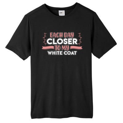 Closer To White Coat Medical School Students Doctor Graphic Gift Tall Fusion ChromaSoft Performance T-Shirt