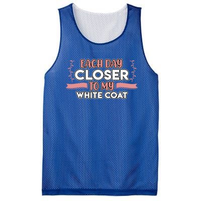 Closer To White Coat Medical School Students Doctor Graphic Gift Mesh Reversible Basketball Jersey Tank