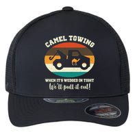 Camel Towing When It's Wedged In Tight We'll Pull It Out Flexfit Unipanel Trucker Cap