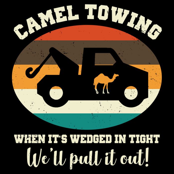 Camel Towing When It's Wedged In Tight We'll Pull It Out Backpack