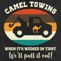 Camel Towing When It's Wedged In Tight We'll Pull It Out 11oz C Handle Ceramic Mug