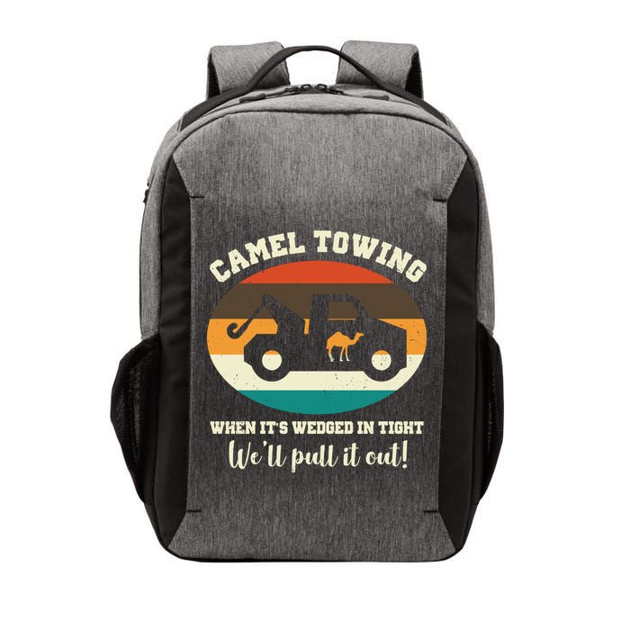 Camel Towing When It's Wedged In Tight We'll Pull It Out Vector Backpack