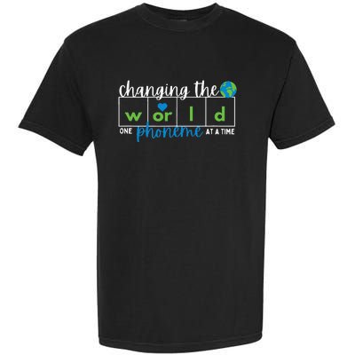 Changing The World One Phoneme At A Time Garment-Dyed Heavyweight T-Shirt