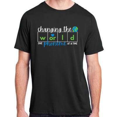 Changing The World One Phoneme At A Time Adult ChromaSoft Performance T-Shirt