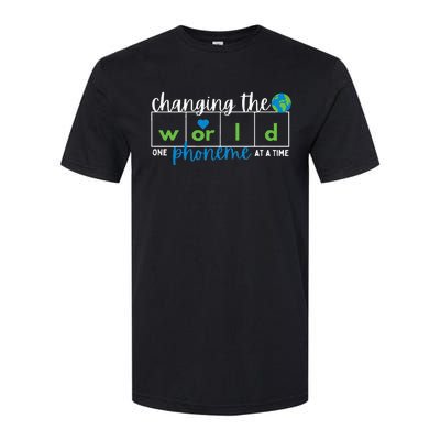 Changing The World One Phoneme At A Time Softstyle CVC T-Shirt