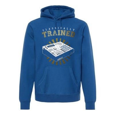 Classically Trained With Akai Mpc 2000 Gift Premium Hoodie