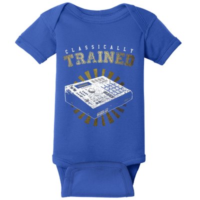 Classically Trained With Akai Mpc 2000 Gift Baby Bodysuit