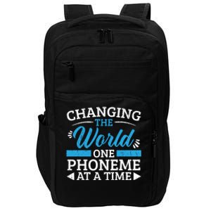 Changing The World One Phoneme At A Time Dyslexia Awareness Meaningful Gift Impact Tech Backpack