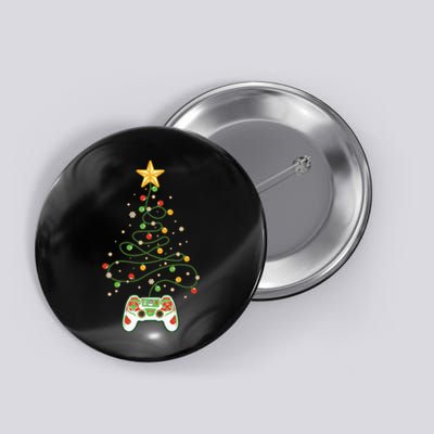 Christmas Tree Winter Theme Video Game Controller Button