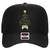 Christmas Tree Winter Theme Video Game Controller Trucker Hat