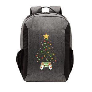 Christmas Tree Winter Theme Video Game Controller Vector Backpack