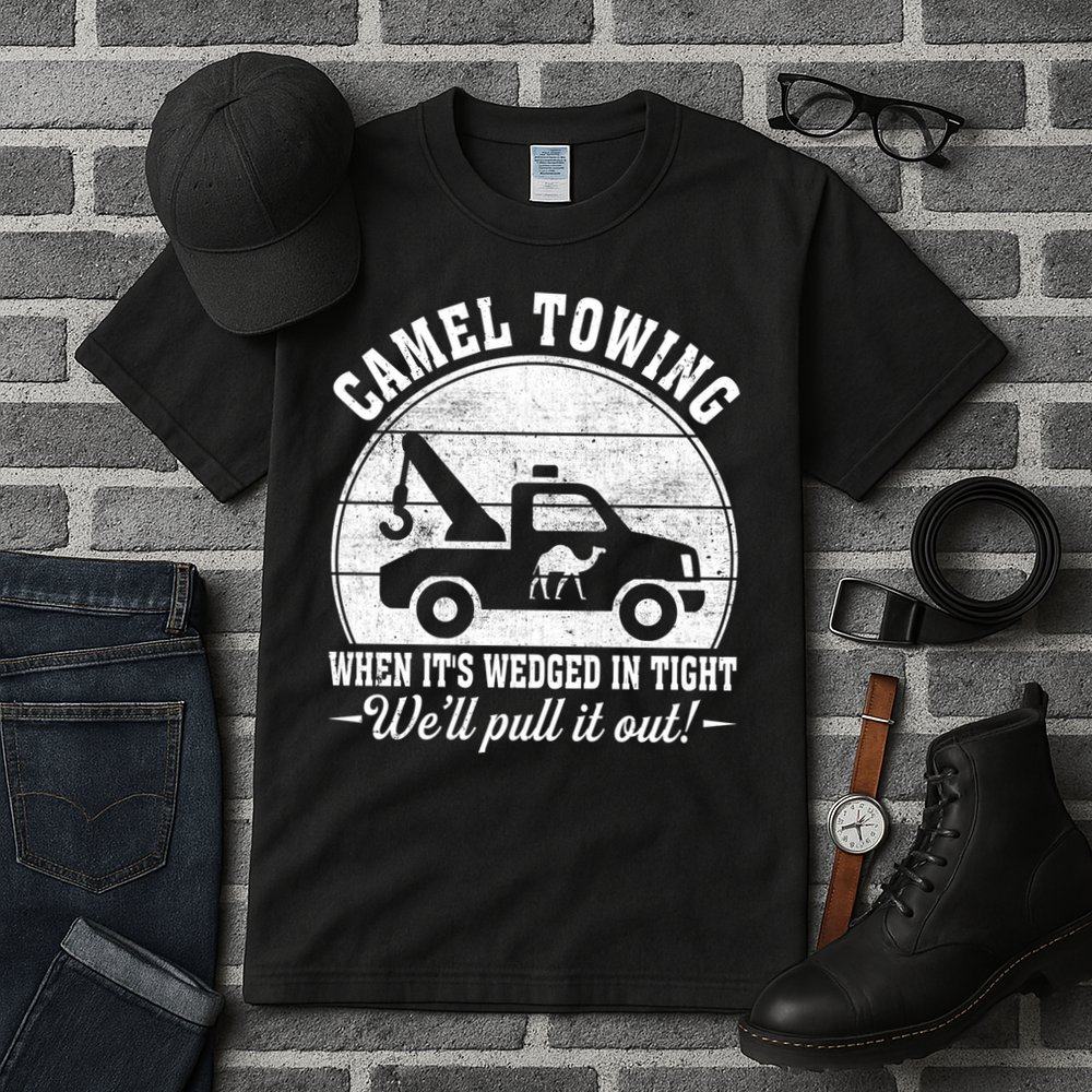 Camel Towing Well Pull It Out Vintage Tall T-Shirt