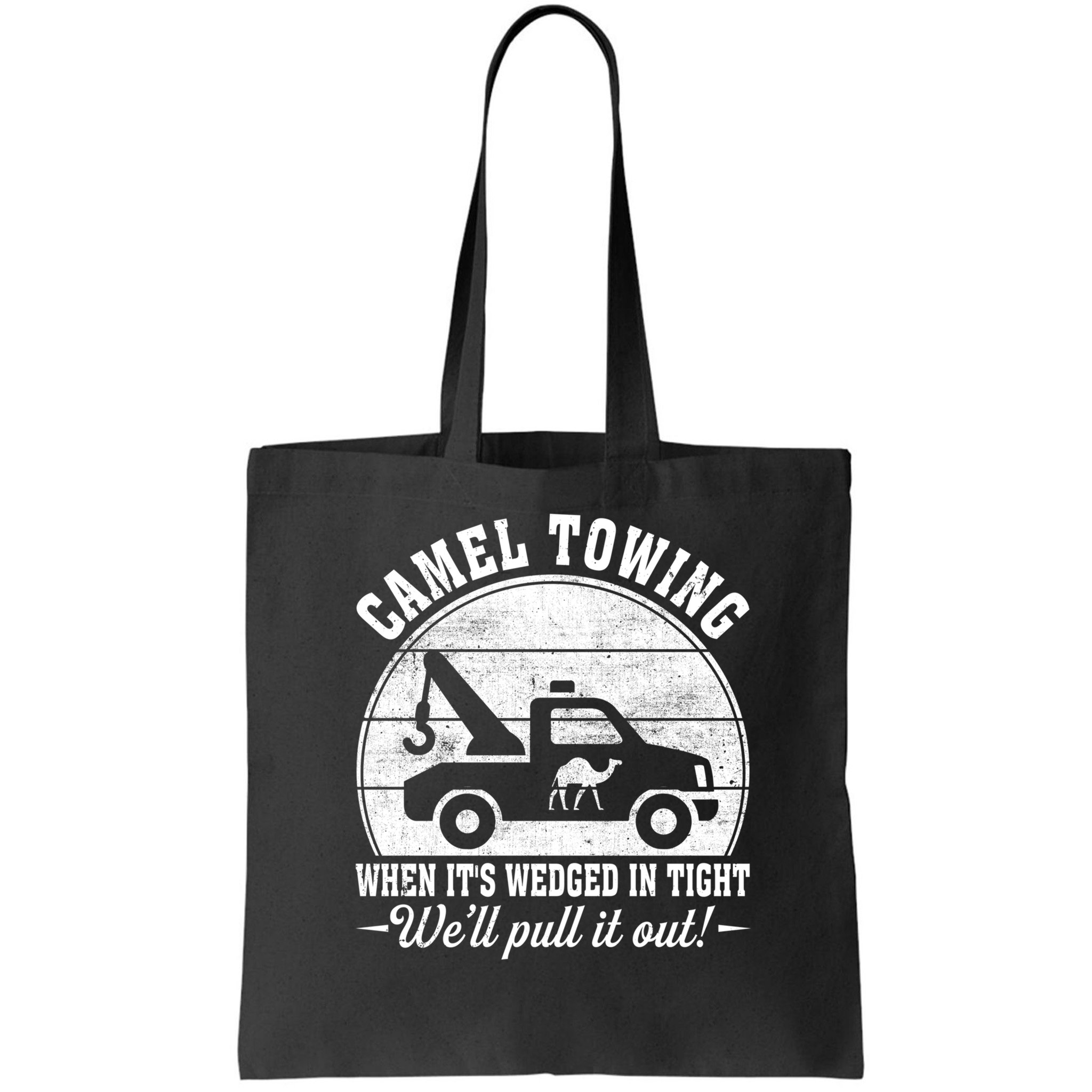 Camel Towing Well Pull It Out Vintage Bag