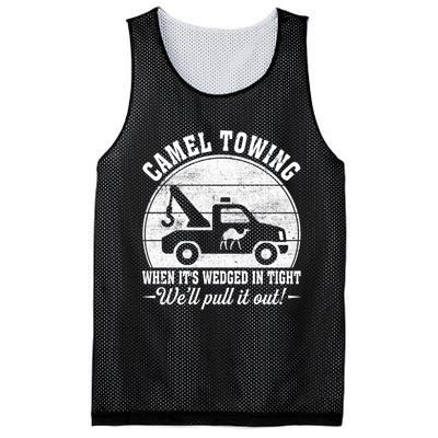 Camel Towing Well Pull It Out Vintage Mesh Reversible Basketball Jersey Tank