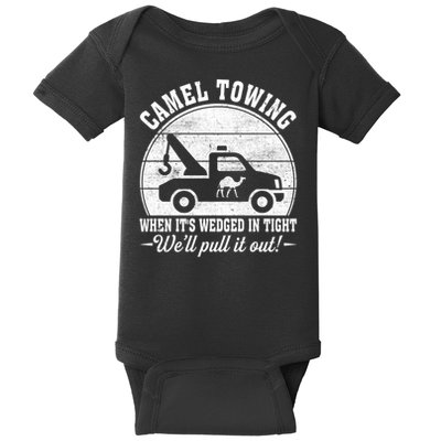 Camel Towing Well Pull It Out Vintage Baby Bodysuit