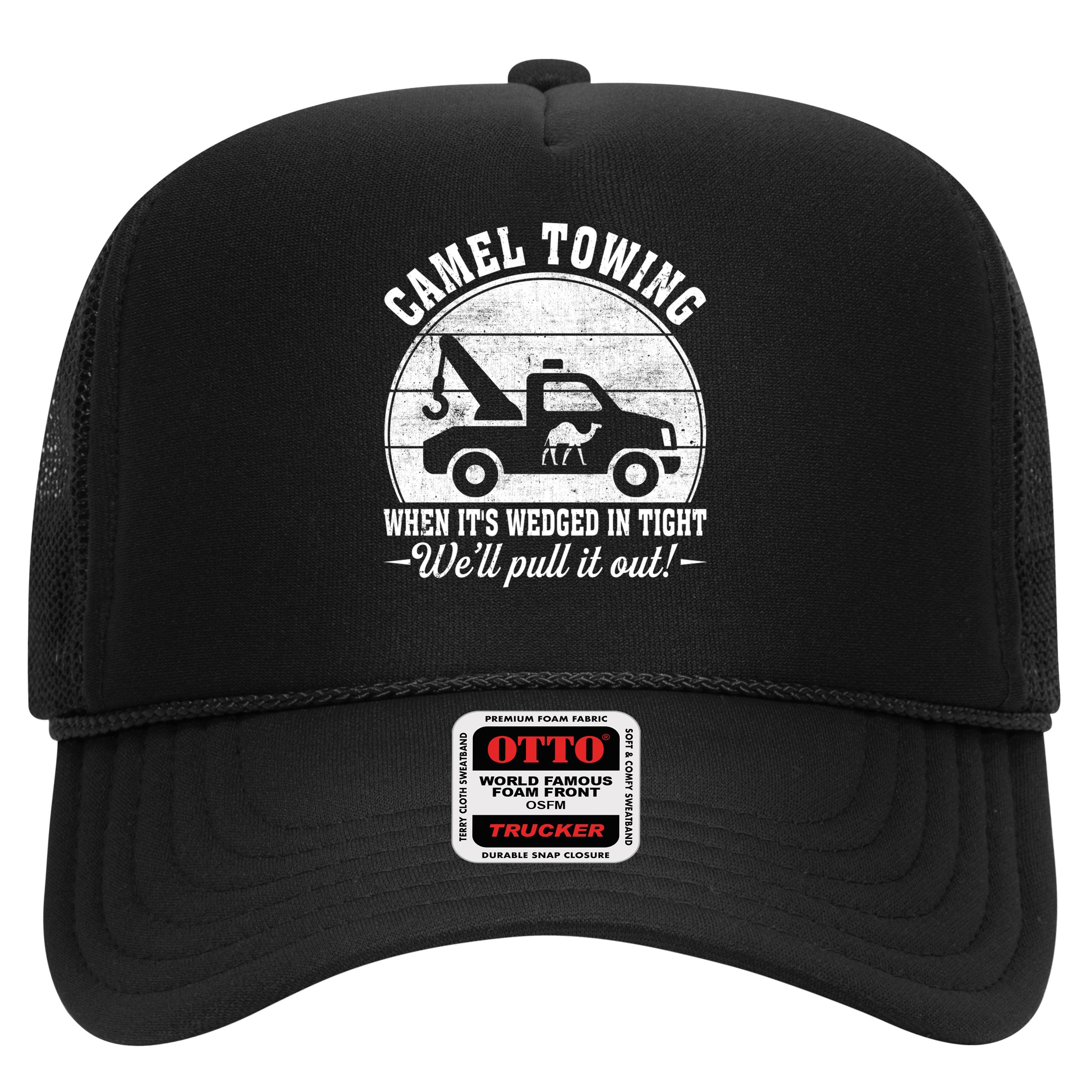 Camel Towing Well Pull It Out Vintage Hat