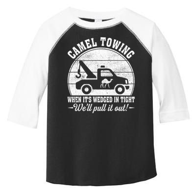 Camel Towing Well Pull It Out Vintage Toddler Fine Jersey T-Shirt