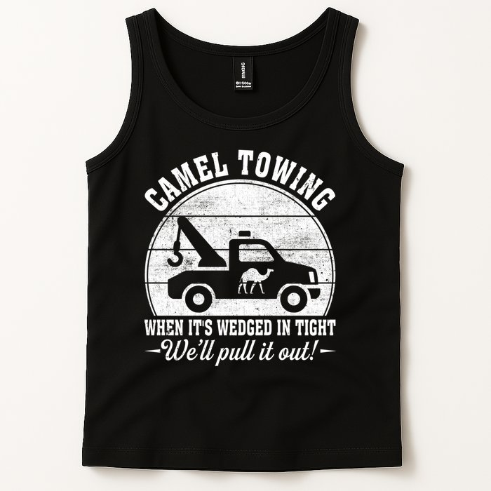 Camel Towing Well Pull It Out Vintage Tank Top
