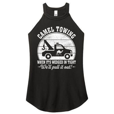 Camel Towing Well Pull It Out Vintage Women's Perfect Tri Rocker Tank