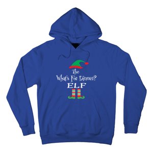 Christmas The WhatS For Dinner Elf Hoody Matching Family Gift Hoodie