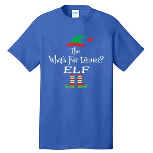 Christmas The WhatS For Dinner Elf Hoody Matching Family Gift Tall T-Shirt