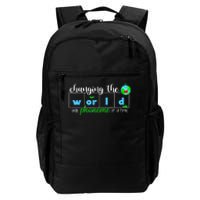 Changing The World One Phoneme At A Time Teacher Daily Commute Backpack