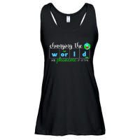 Changing The World One Phoneme At A Time Teacher Ladies Essential Flowy Tank