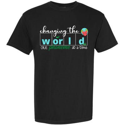 Changing The World One Phoneme At A Time Cute Garment-Dyed Heavyweight T-Shirt